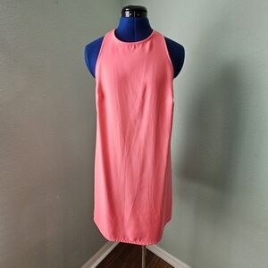 Forever 21 Strappy Back Coral/Orange Medium Summer Dress
